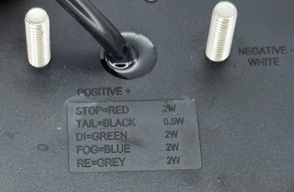 122mm LED Stop, Tail, Indicator and reflector Pair - Image 3