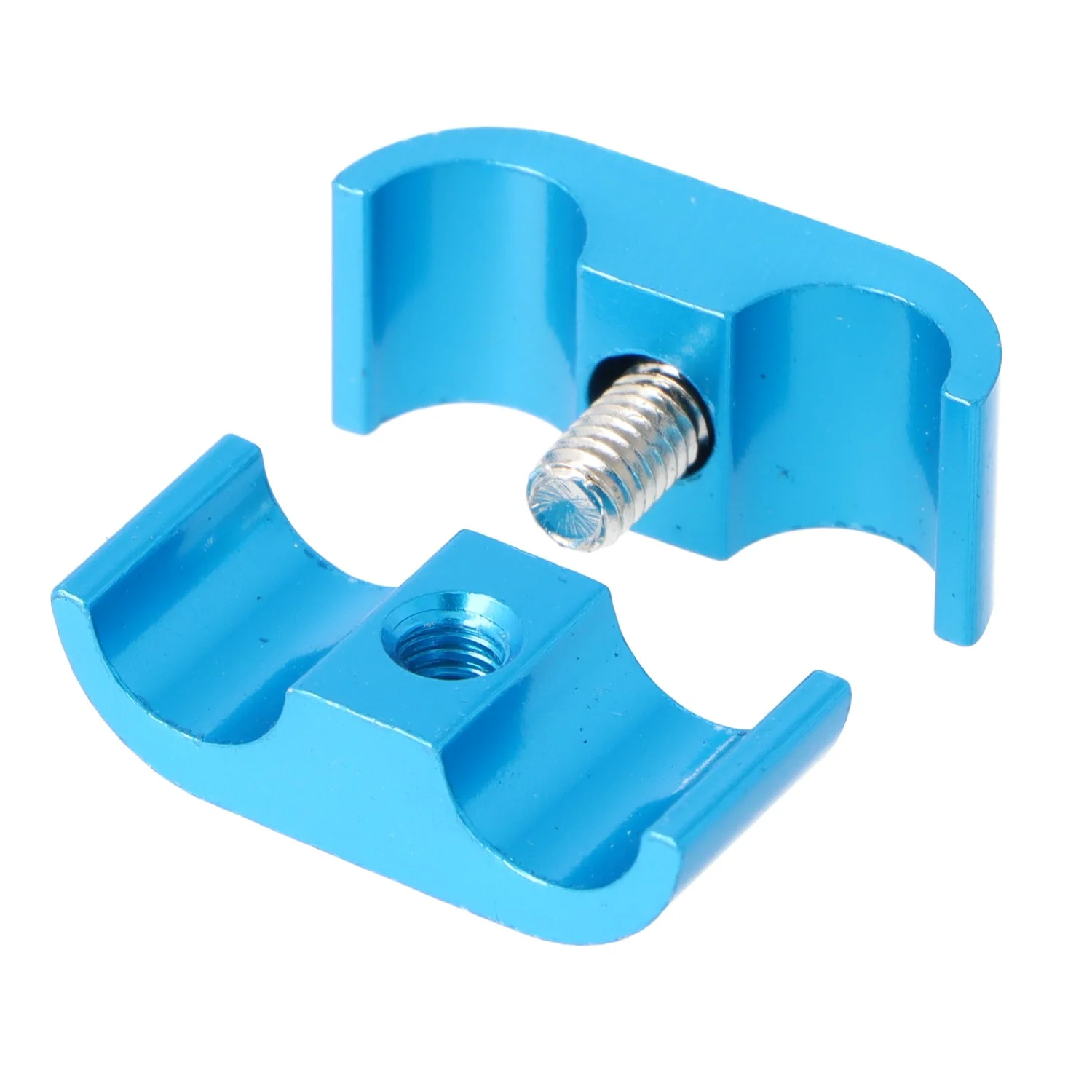 2 Way 8mm Cable or Hose Separator Blue - Image 2