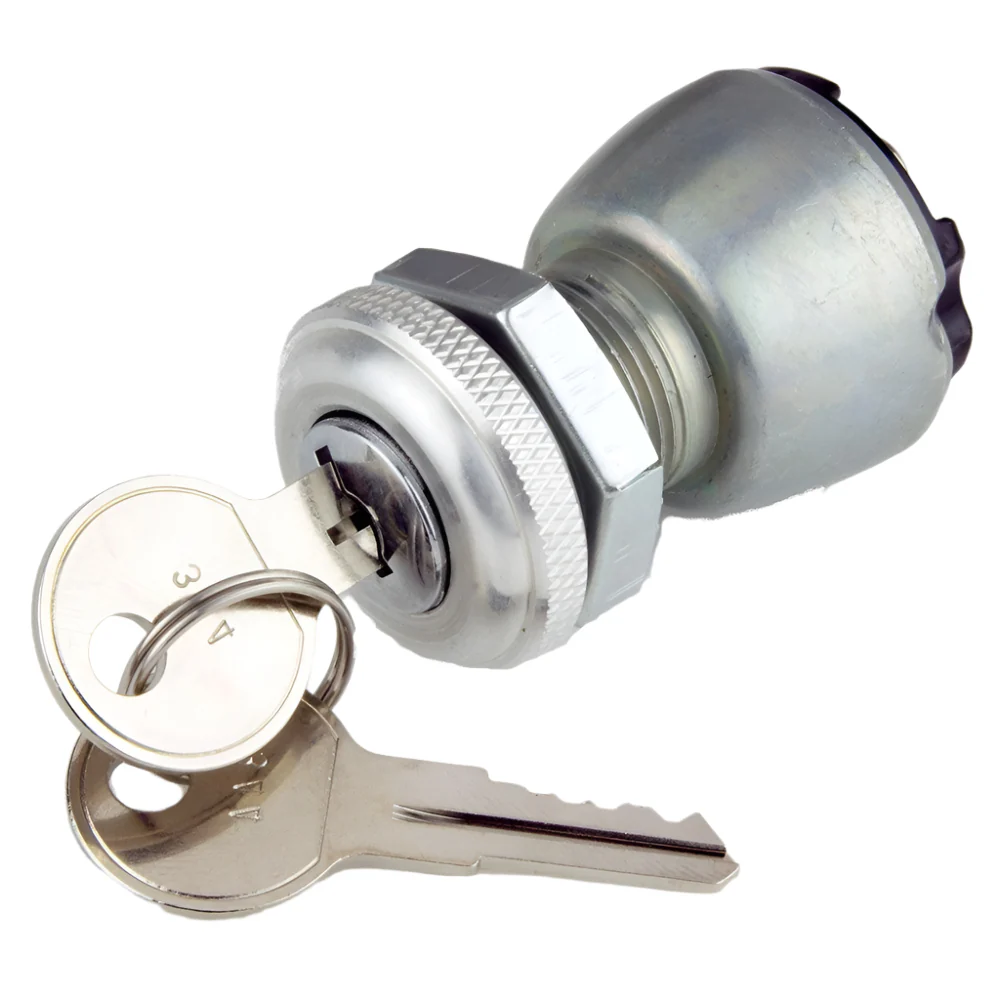 Silver 3 Position Key Switch