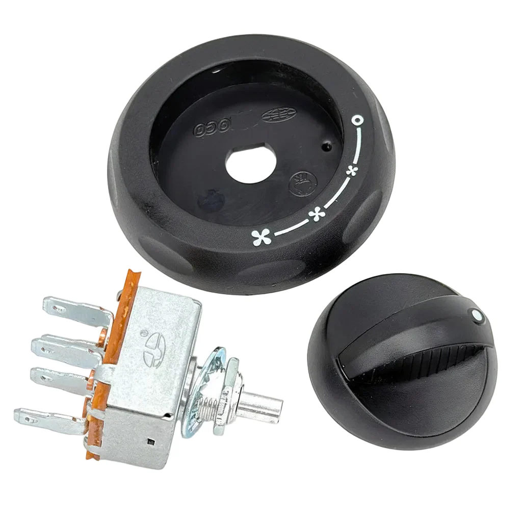 3 Speed Rotary Heater Fan Switch