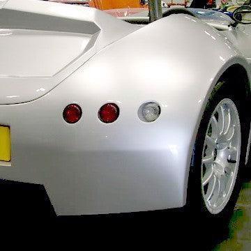 55mm LED Fog Light With Clear Lens - Image 6