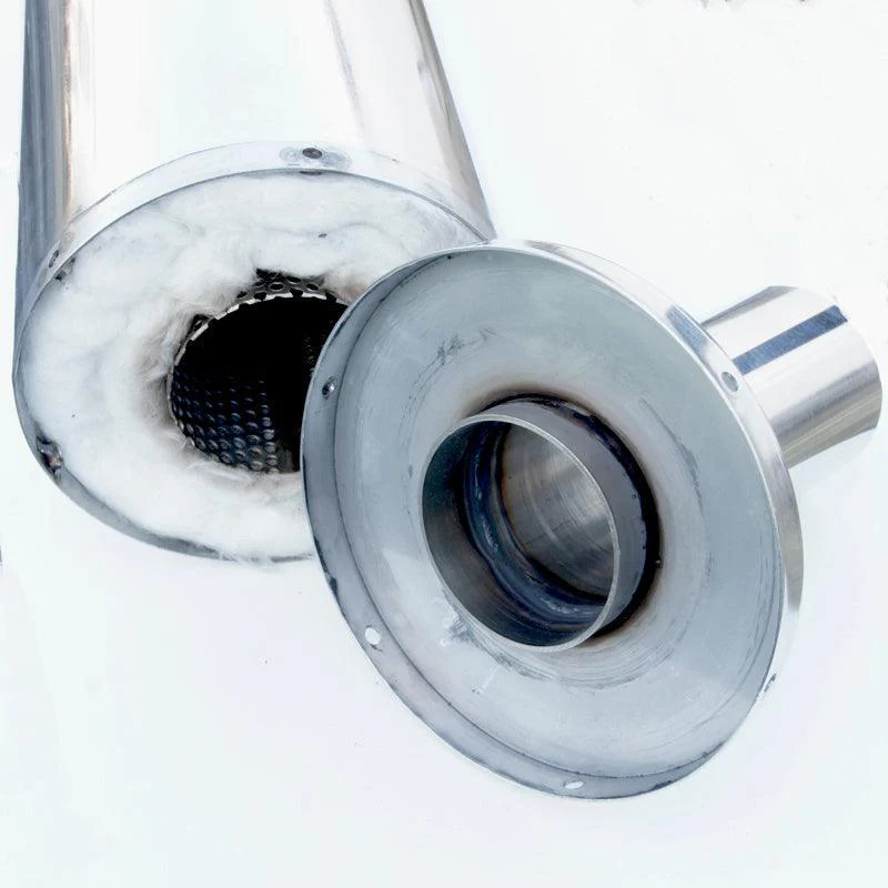 6" Stainless Steel Silencer - Image 7