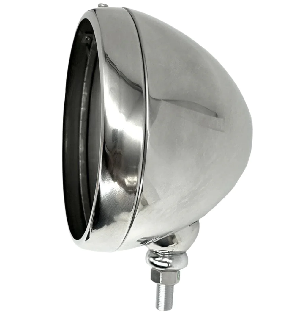 7" Stainless Headlamp Bowl and Rim