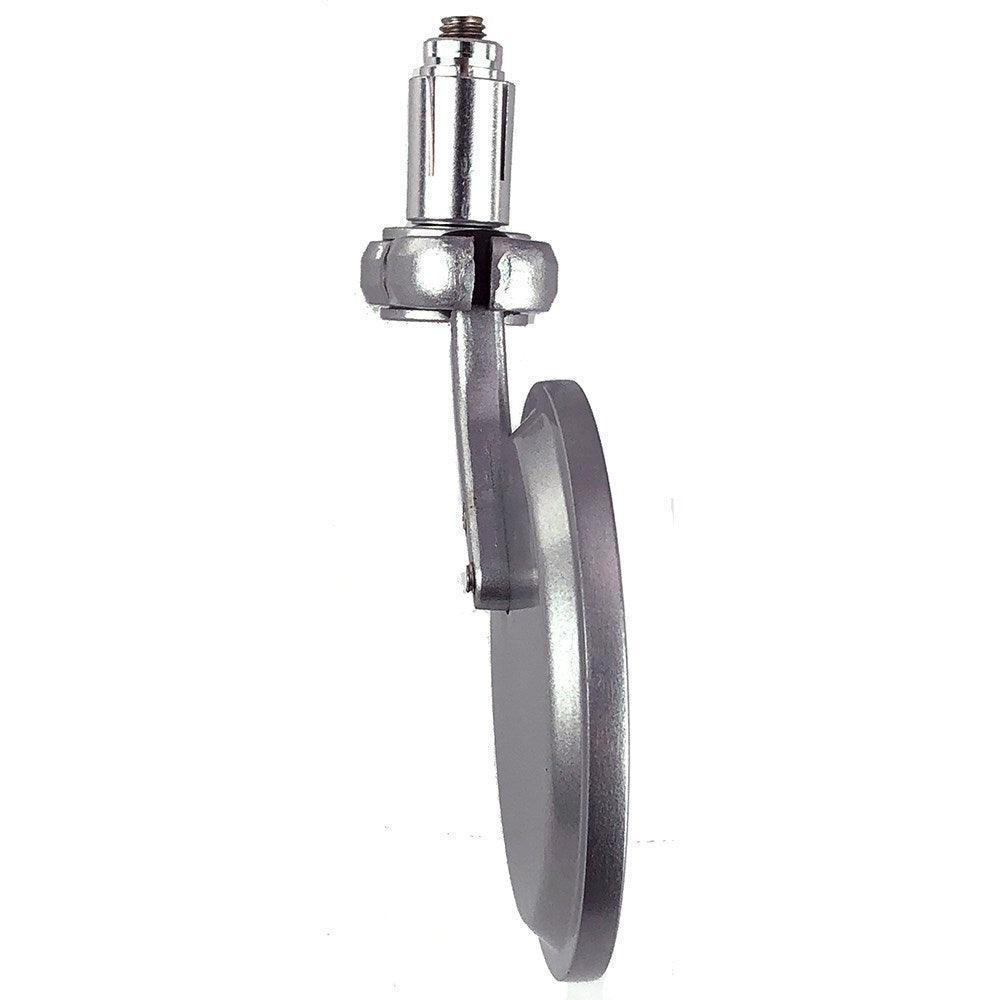 83mm Diameter Convex Bar End Mirrors Silver - Image 3