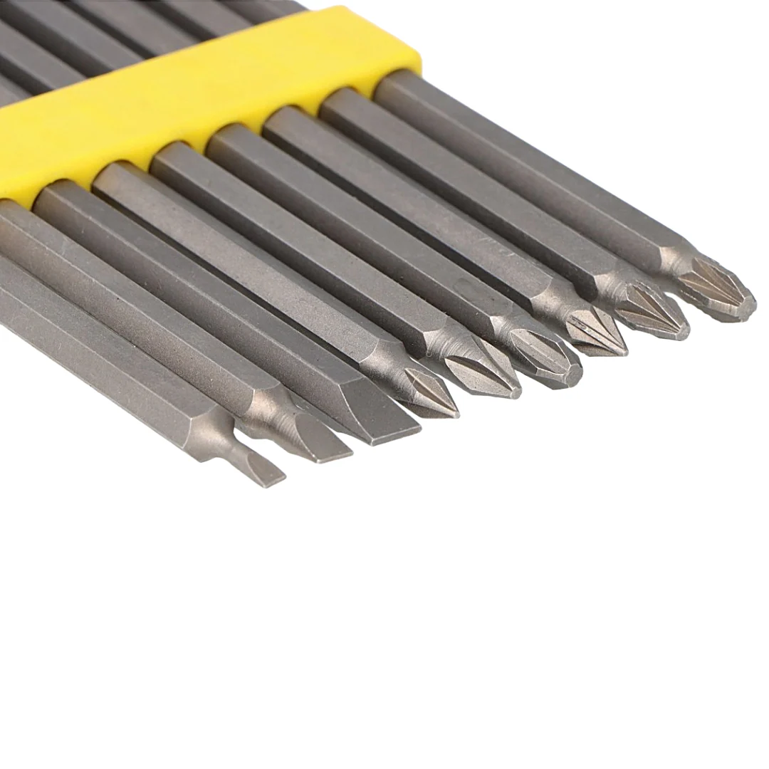 9 Piece Extra Long Power Bit Set - Image 2