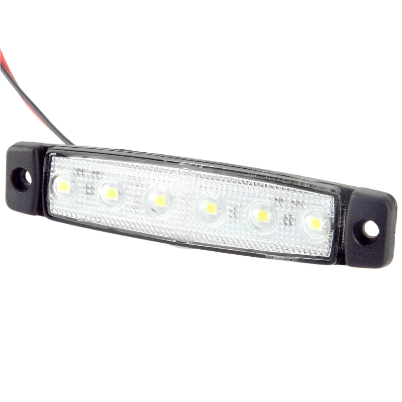 96mm White Front Marker / Side Light - Image 3