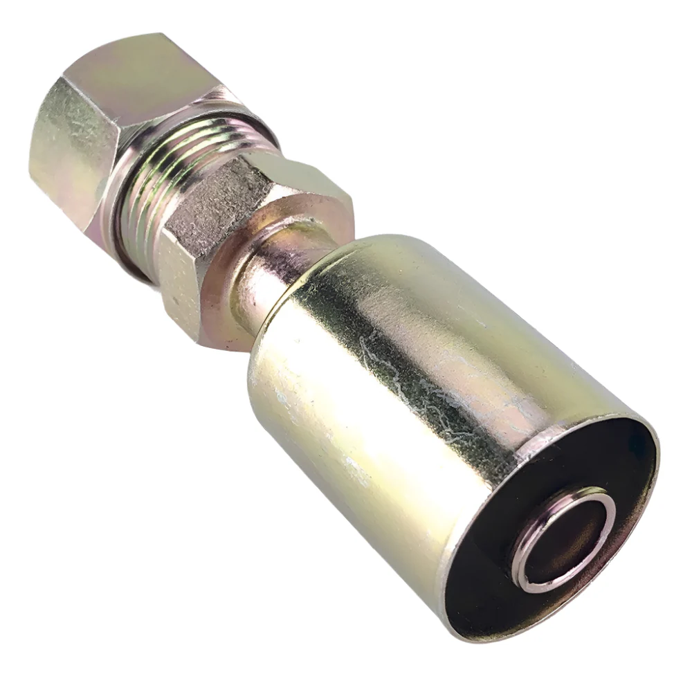 A/C #10  Crimp Hose To Compression Fitting