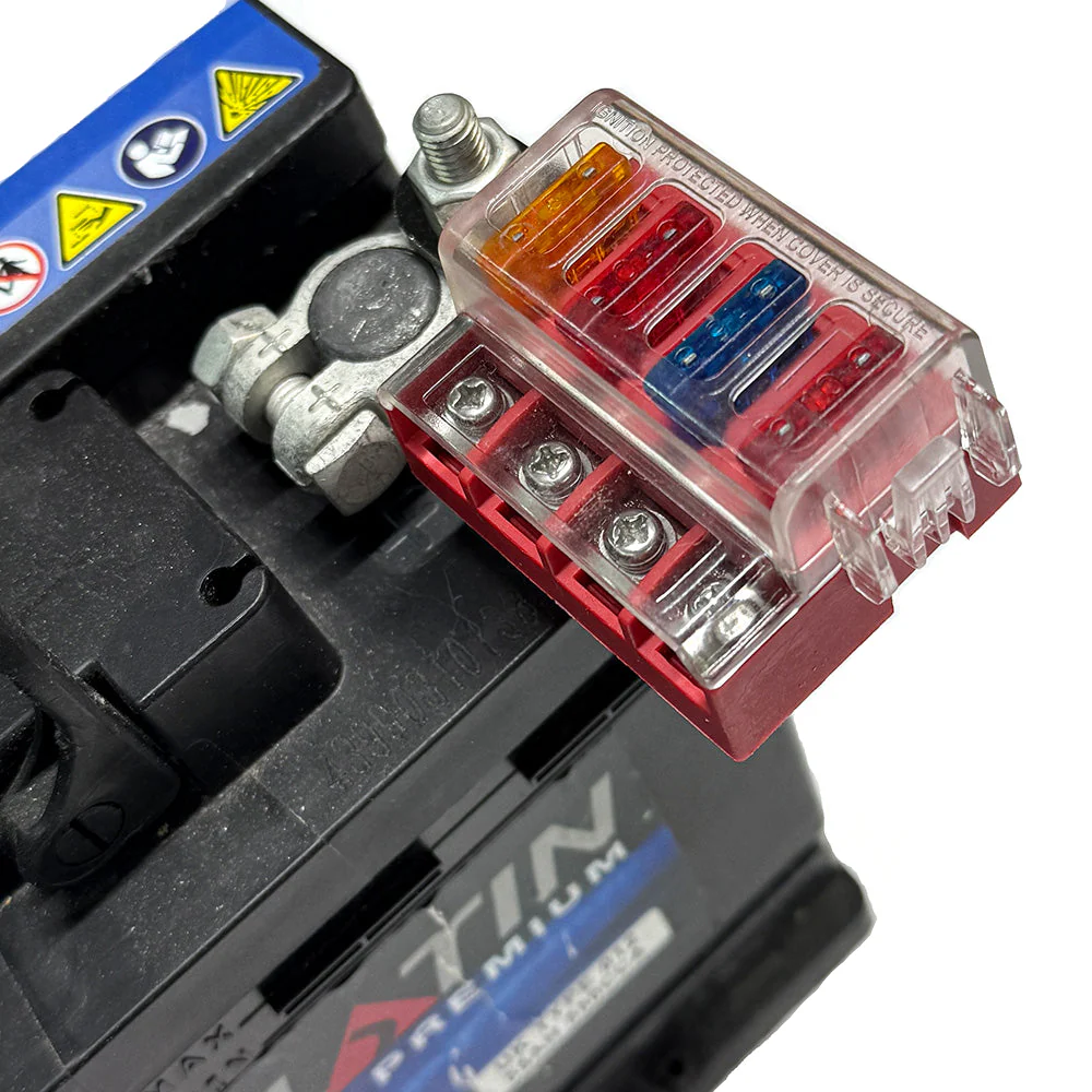 Battery Terminal Fuse Box and Earth Bus