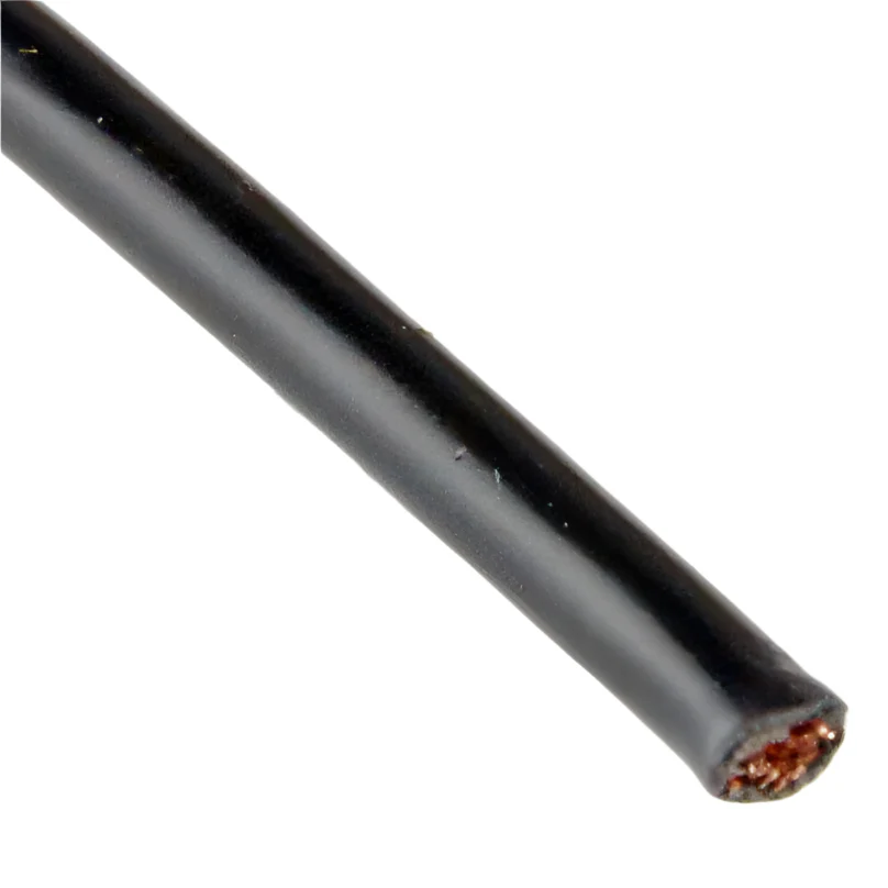 BLACK 33 Amp Thin Wall Cable By The Metre