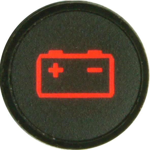 Black Bezel Hidden Legend Warning Light for Various Applications