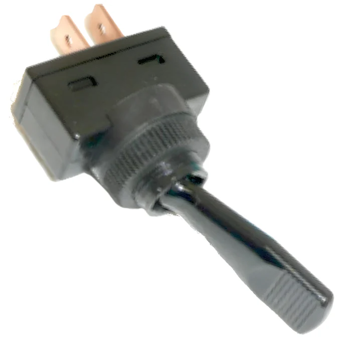 Black Nylon Toggle Switch Off/On Sprung Return