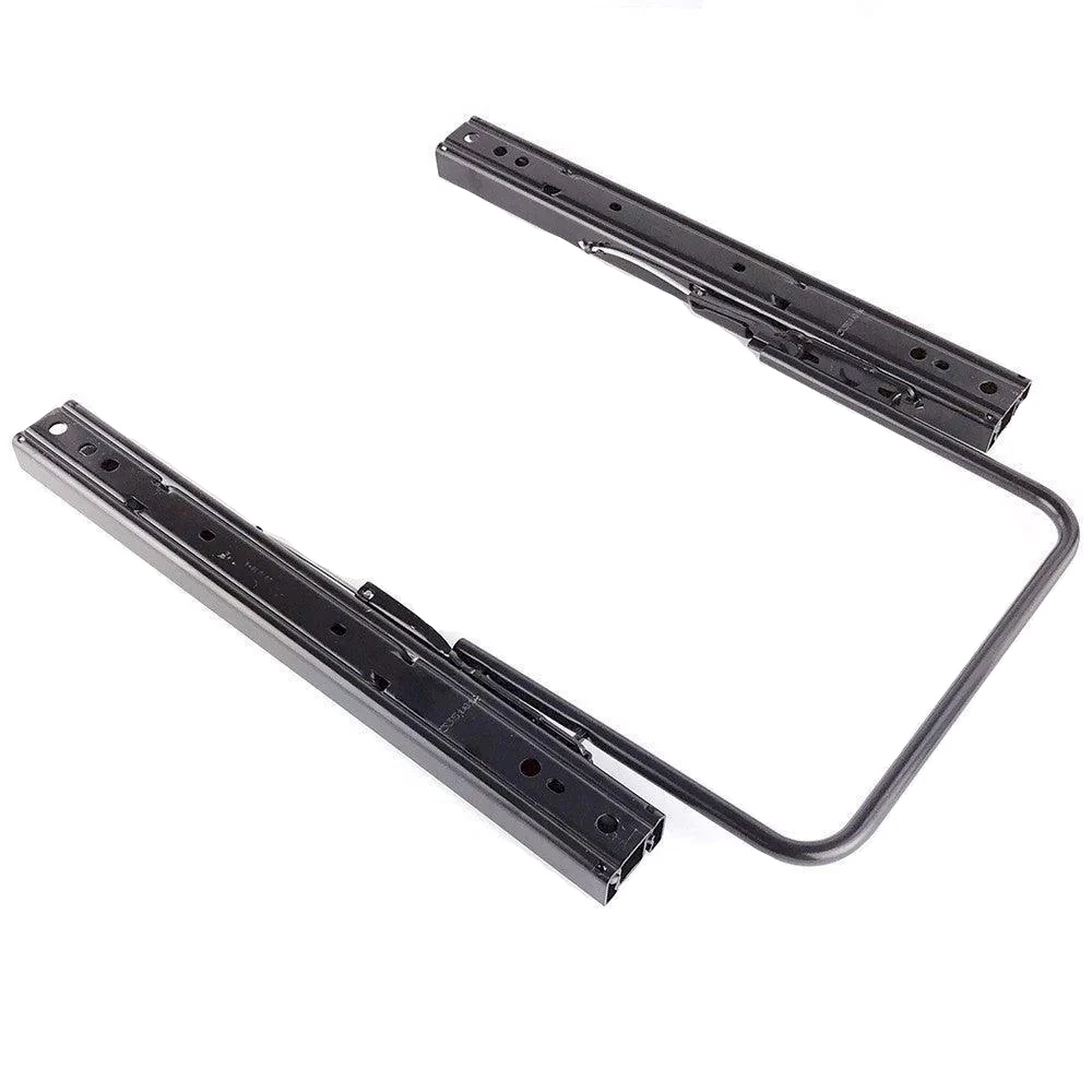 Black Seat Runners. Twin Lock 290mm Width