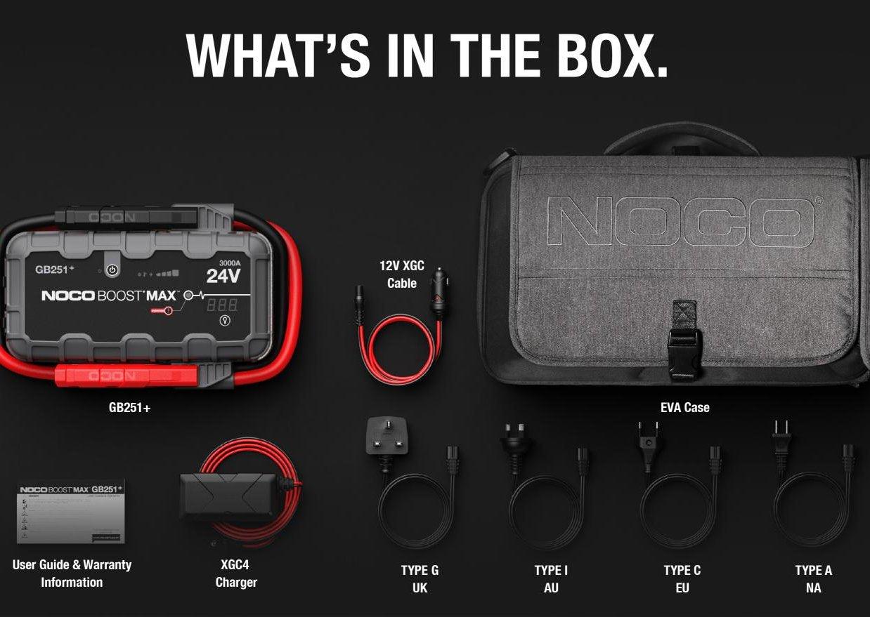 Jump Starter - NOCO BoostMax 24v - GB251+ - Image 11