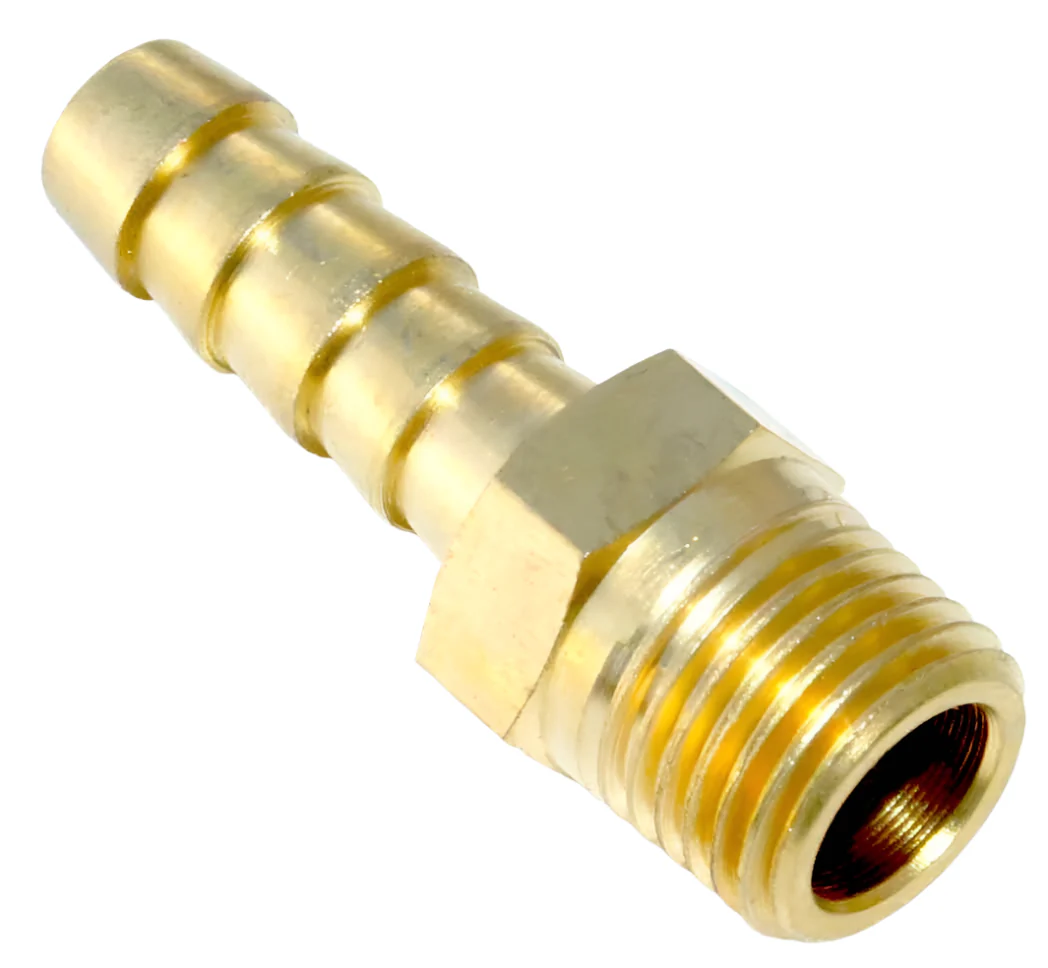 Brass Hosetail 1/4" BSP, 8mm