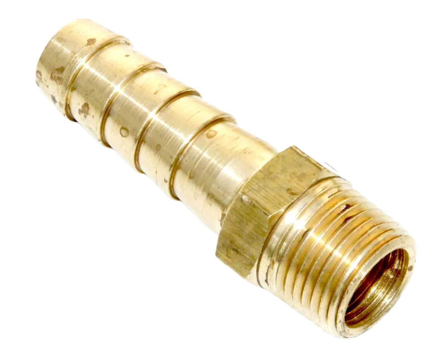 Brass Hosetail 3/8" BSPT, 12mm