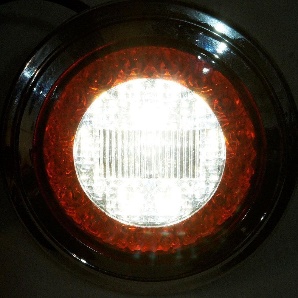 Chrome Bezel LED Reverse and Rear Fog  Light - Image 5