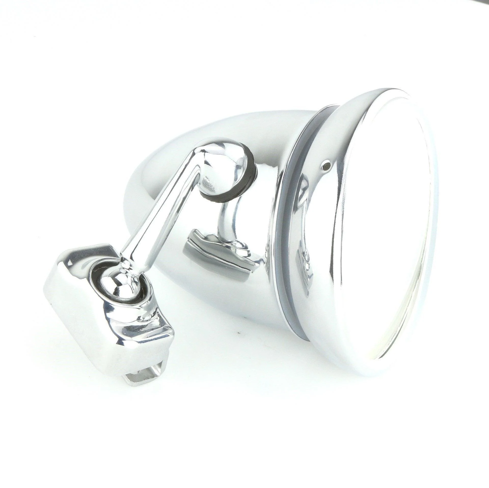 Chrome Clip-On Bullet Mirror 100mm - Image 6