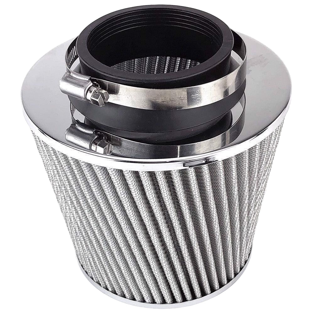 Chrome Dual Cone Air Filter - Image 2