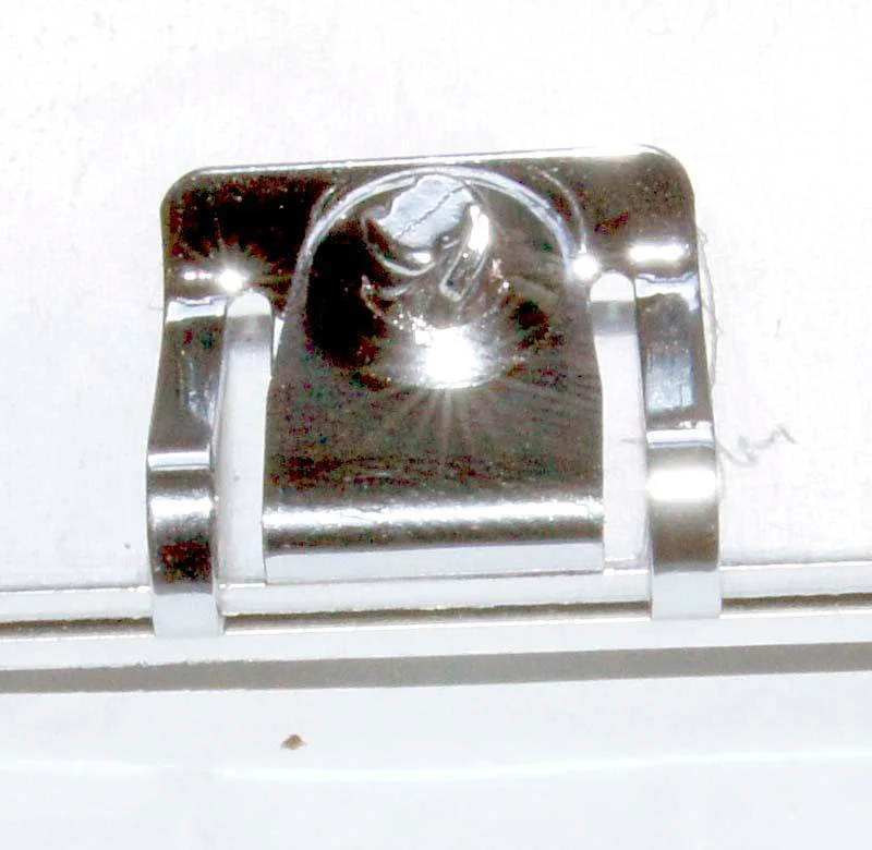 Chrome Quarter Turn Fastener for 4mm Top Panels - Image 4
