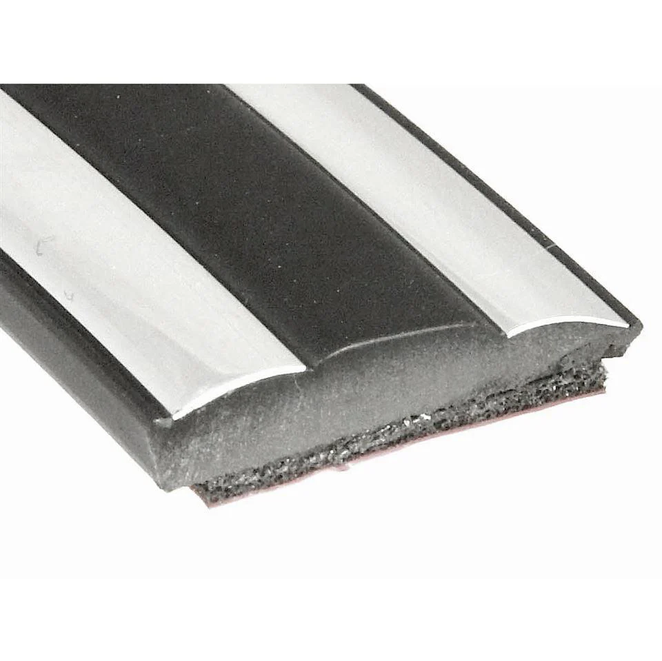 Chrome/Black Sandwich Trim Per Metre