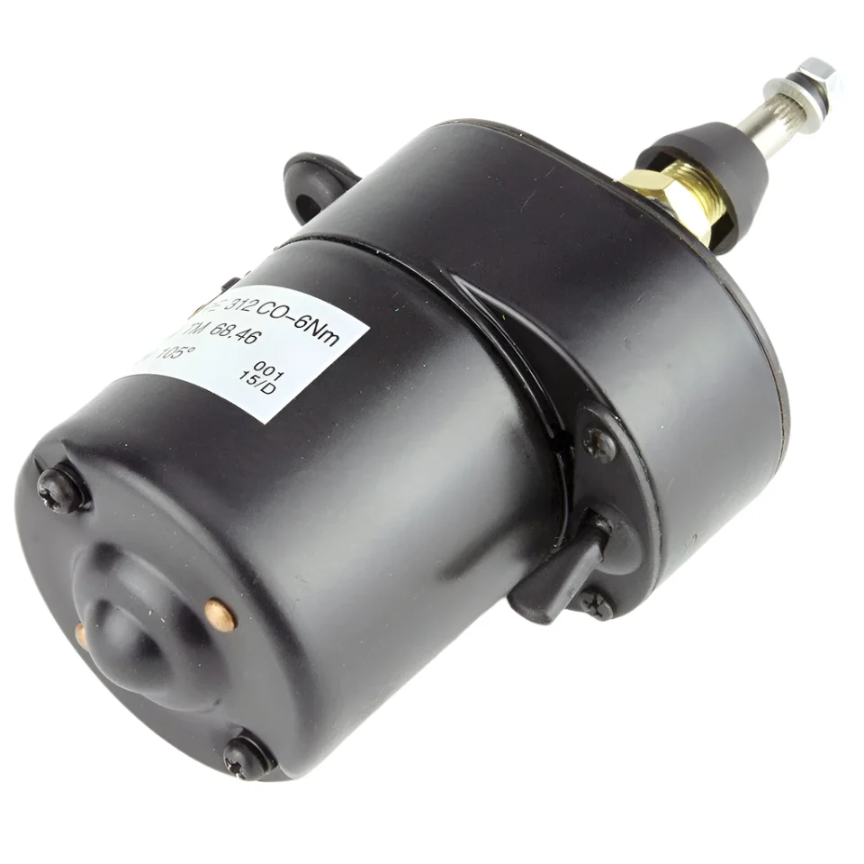 Compact Wiper Motor 85 degrees Black - Image 3