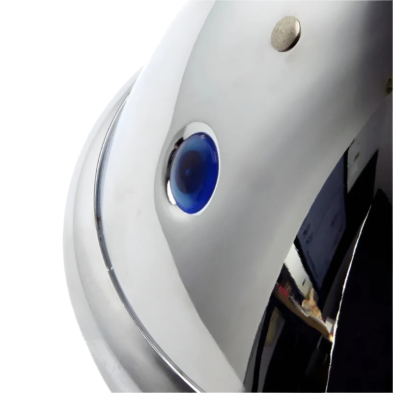 Complete Headlamp Chrome 5" Side Mount - Image 4