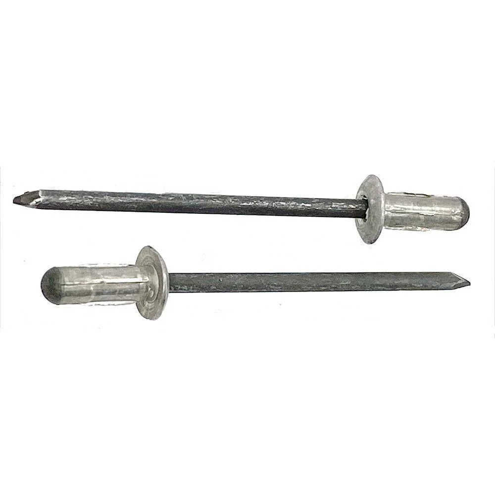 Copper Nickel 4.8mm x 7.5mm Dome Head Rivets Pack of 50 NEW OLD STOCK