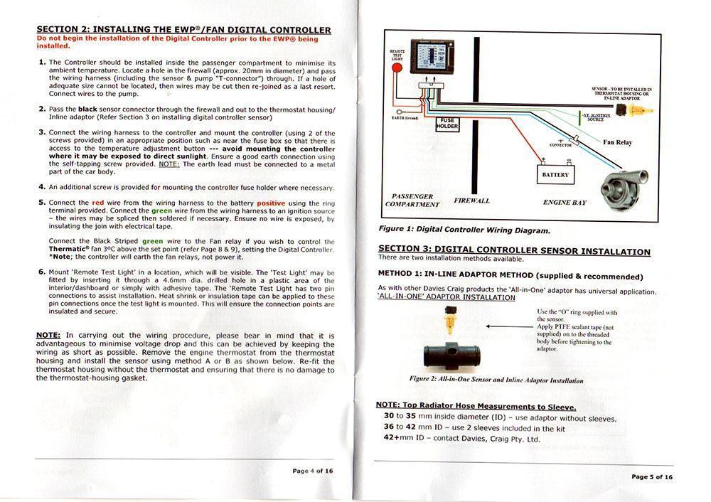 Electric Water Pump 115 L/Min and Digital Controller Kit - Image 5