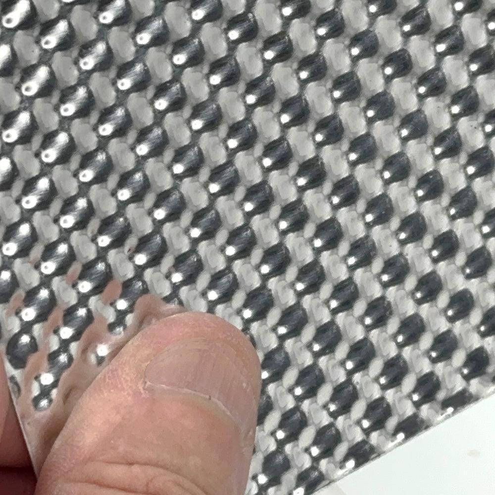 Embossed Aluminium Heat Shield 325mm x 1000mm - Image 3