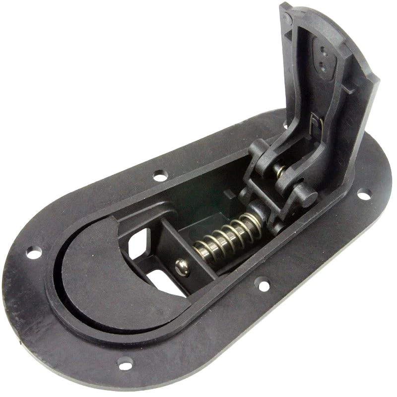 Flush Fitting AERO CATCH IVA OK Black Non Locking Latches - PAIR - Image 3