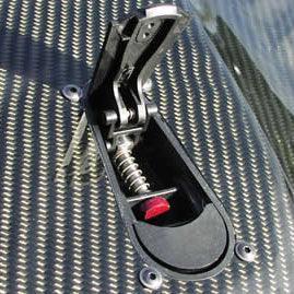 Flush Fitting AERO CATCH IVA OK Black Non Locking Latches - PAIR - Image 6