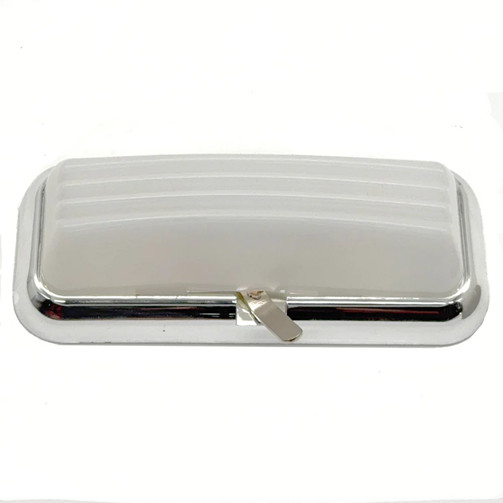 Grey or Chrome Frame Switched Interior Light 108 mm - Image 3