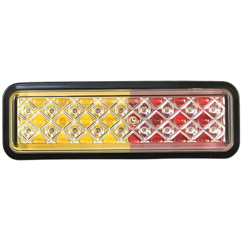 Grommet Mount LED Compact Rectangular Stop/Tail/Indicator 145mm