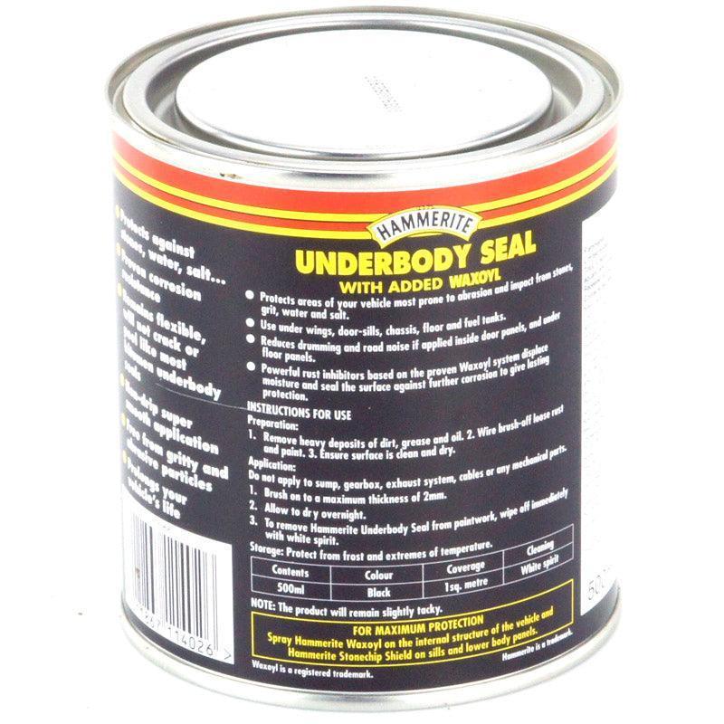 Hammerite Waxoyl Underbody Seal 500ml Black - Image 3