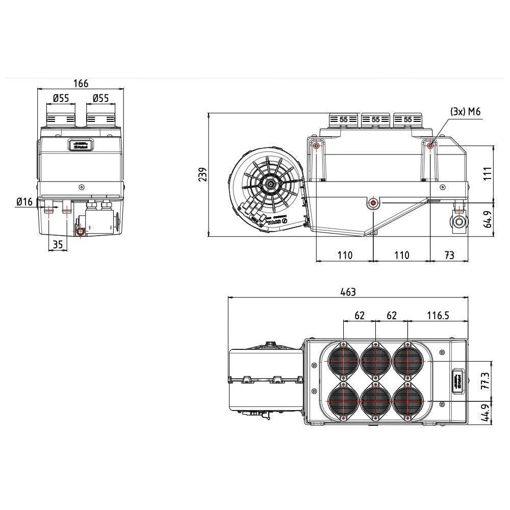 Heating and Air Conditioning Kit  With Vertical Outlets - Image 3