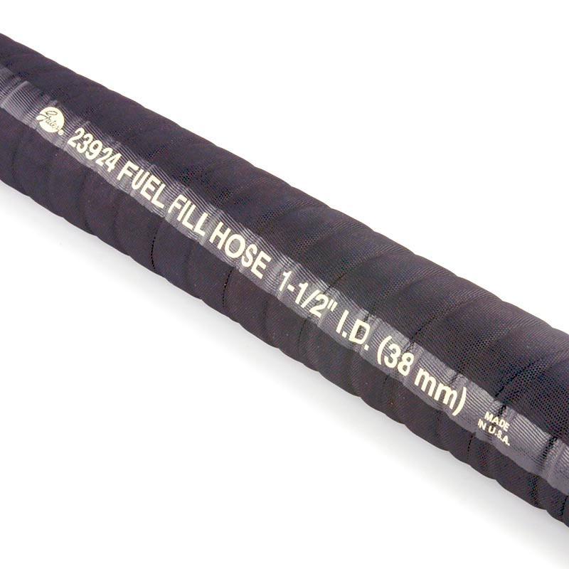38mm ID Heavy Duty Flexible Fuel Fill Hose 18" (455mm) Length - Image 2