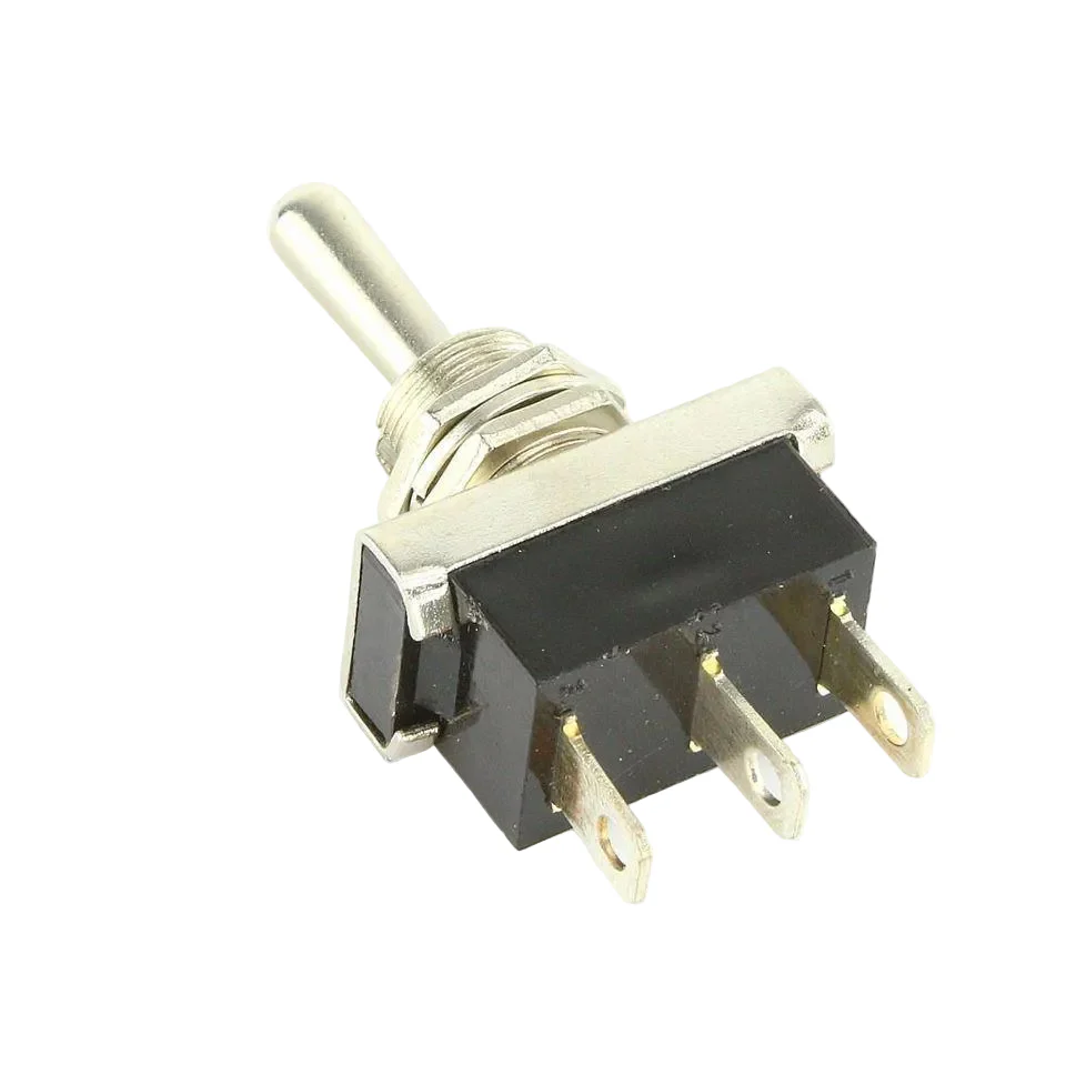 Heavy Duty Chrome Toggle Switch On-Off-On - Image 3