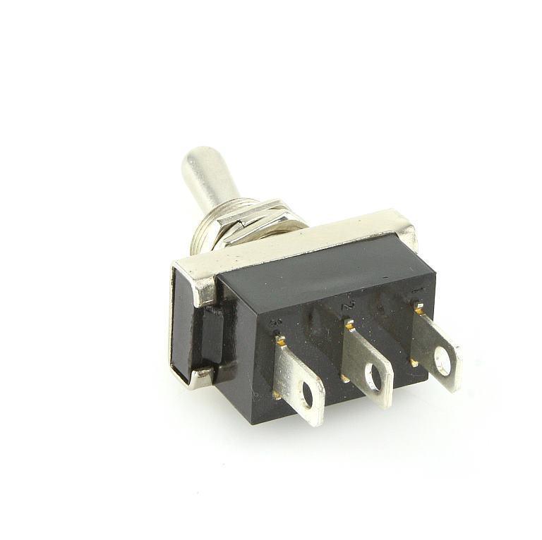 Heavy Duty Chrome Toggle Switch On-On Changeover - Image 2