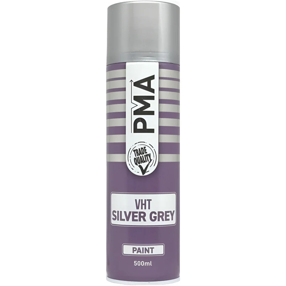 High Temperature Silver Grey Finish Aerosol Paint