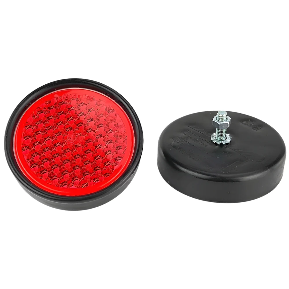 IVA OK 63mm Diameter Reflectors Red