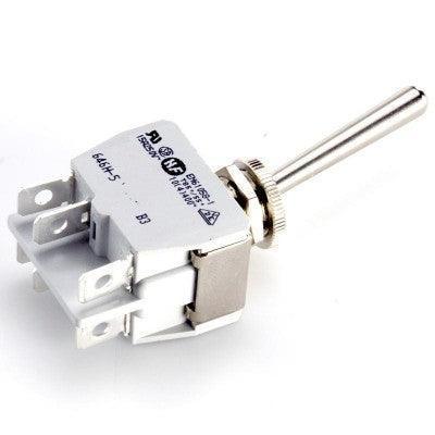Knurled Ring LONG Toggle Switch on/off Double Pole - Image 2