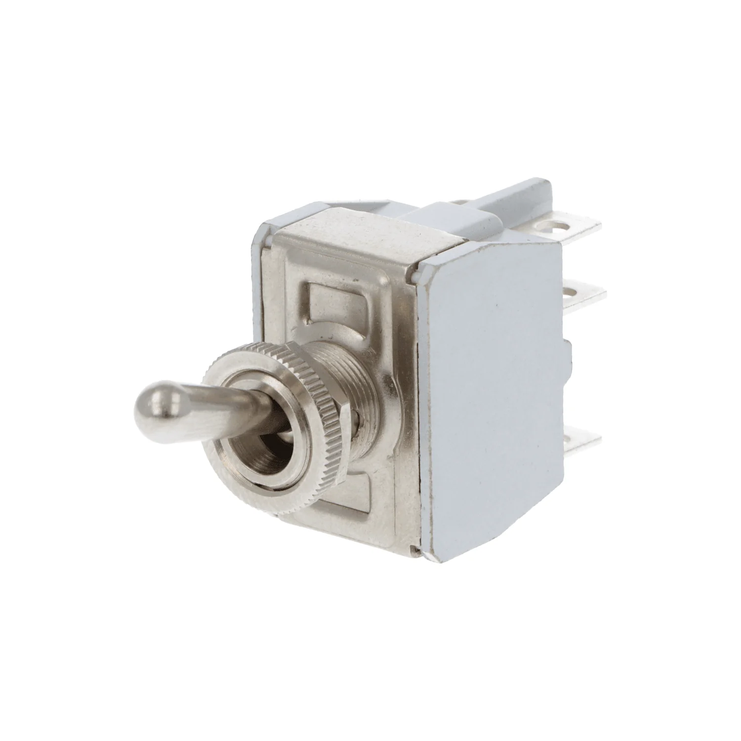 Knurled Ring Toggle Switch Off-On-On 3 Position - Image 2