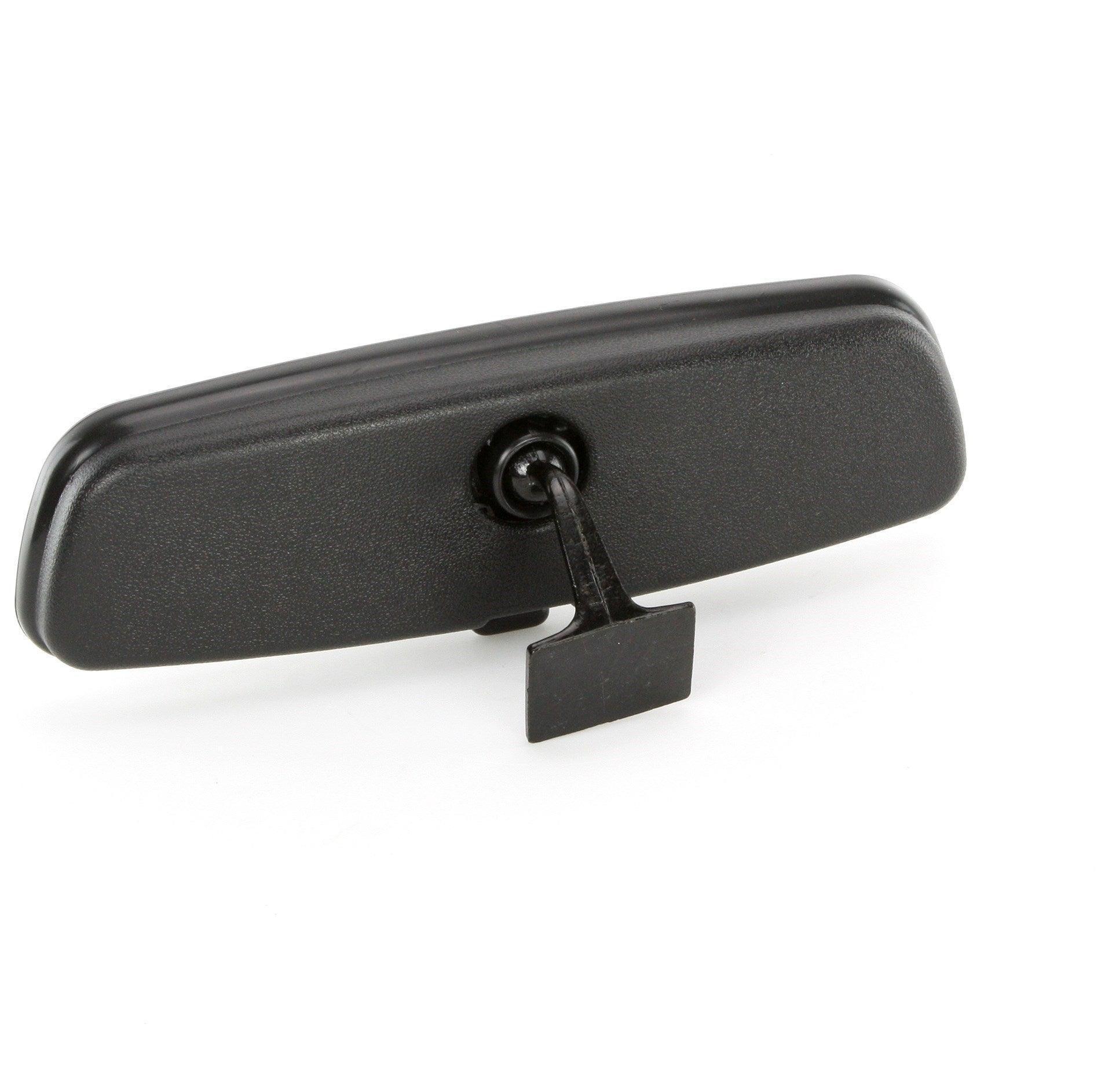 Large Black Plastic Self adhesive Interior Dipping Mirror 230mm - Image 5
