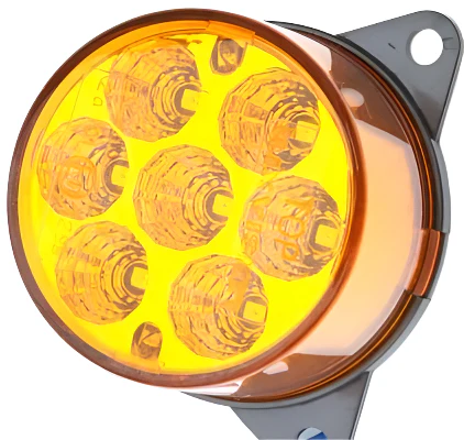 LED 55mm Indicator Amber Lens Pair - Image 4