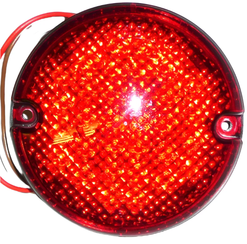LED 95mm Rear Fog Light Red Lens