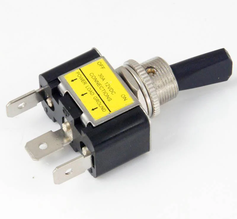 LED Illuminated Paddle Toggle Switch - 3 Colours - Image 2