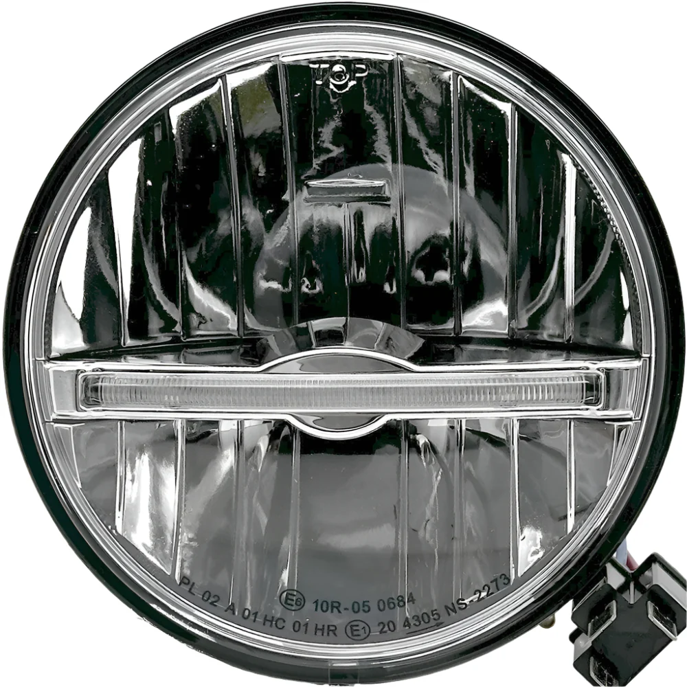 LED Replacement 5 3/4" Headlamp With Built-in Driving Light