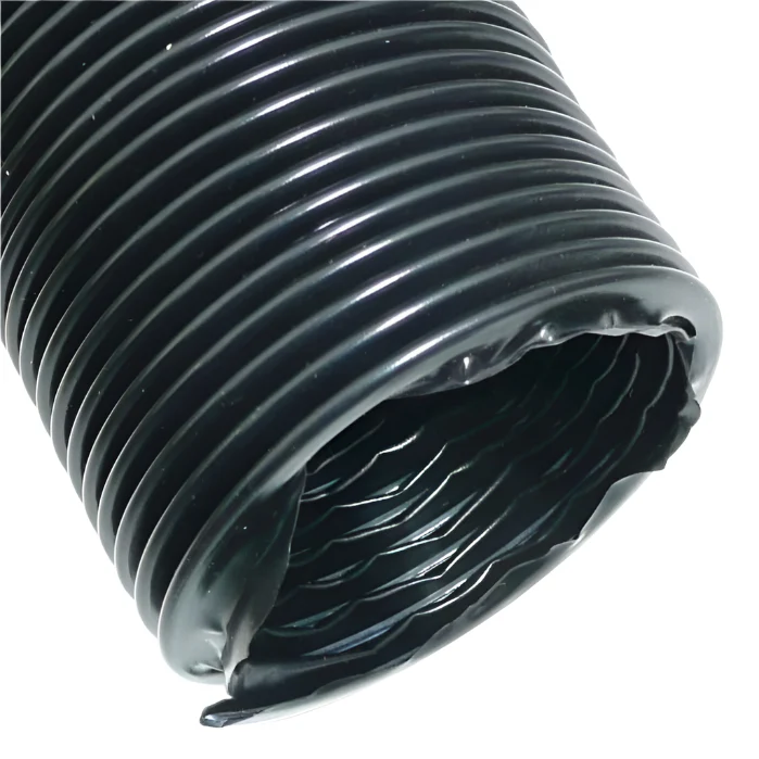 Lightweight PVC Flexible Heater Duct Hose Black PVC Per Metre 38-63mm - Image 3