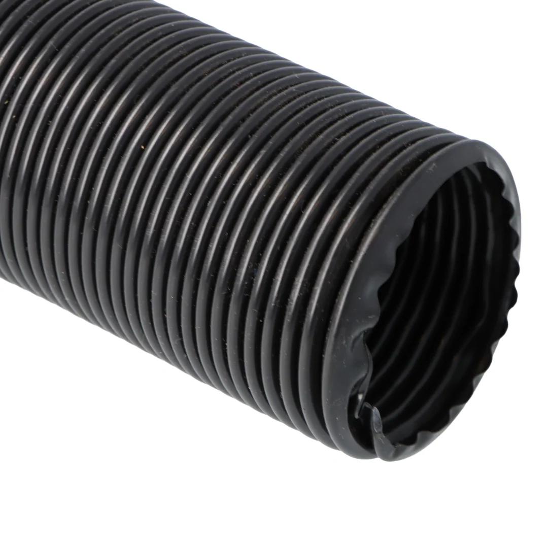 Lightweight PVC Flexible Heater Duct Hose Black PVC Per Metre 38-63mm - Image 6
