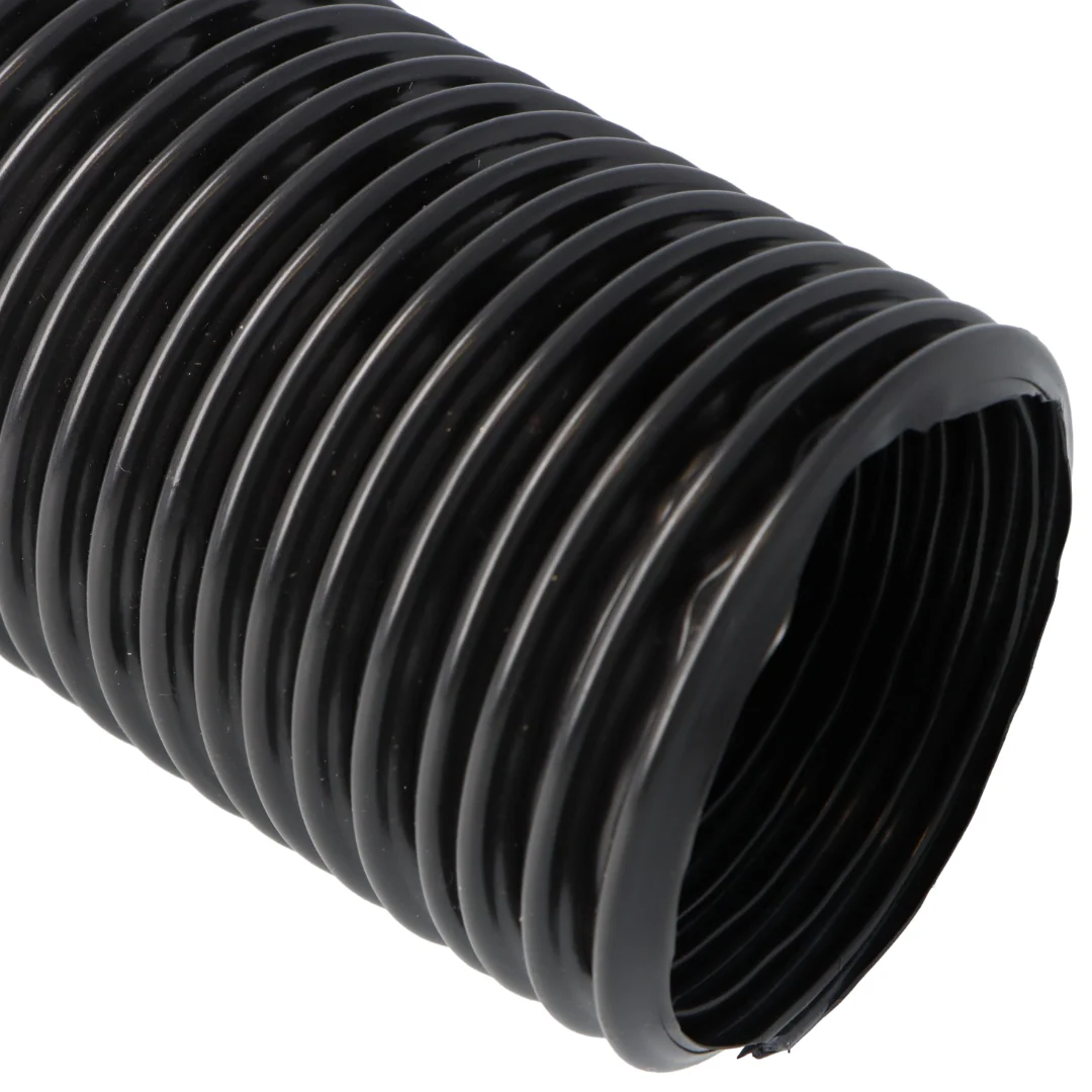 Lightweight PVC Flexible Heater Duct Hose Black PVC Per Metre 38-63mm - Image 7